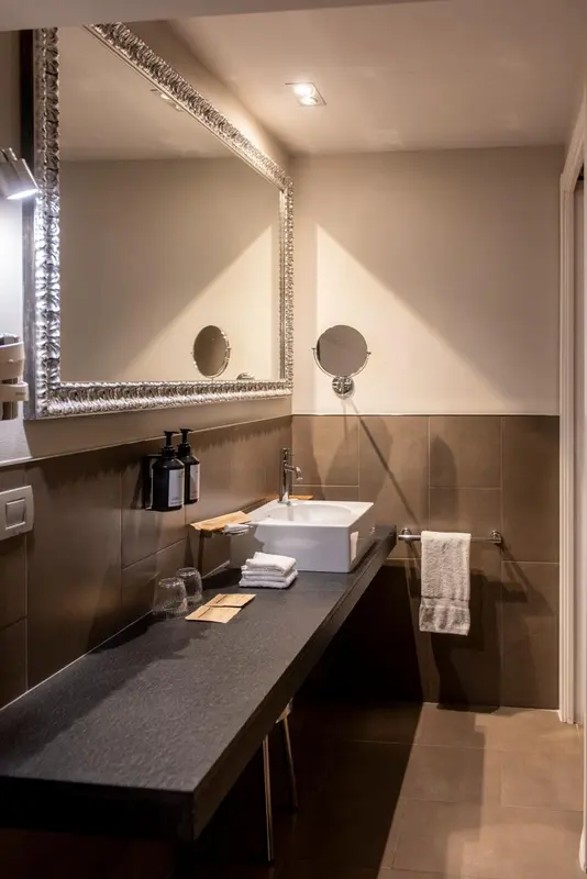 Baño del Hotel Vasanta